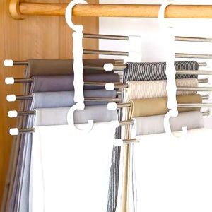 Stainless Steel Folding Pant Hangers